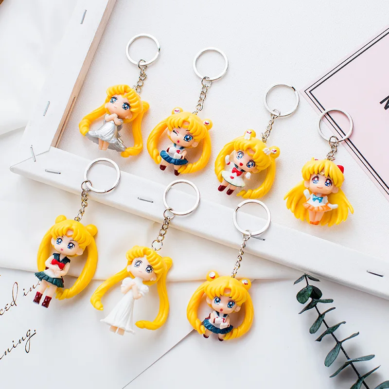 sailor moon keychain