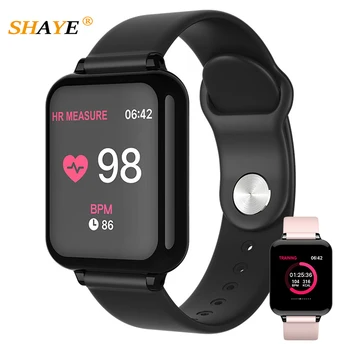 

2020 New B57 Smart Watch Men Waterproof Heart Rate Monitor Blood Pressure Sport Smartwatches Women For ios Android