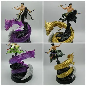 

Anime One Piece Roronoa Zoro Dragon Hunting Ver. GK PVC Action Figure Statue Collectible Model Big Size One Piece Toys Doll Gift
