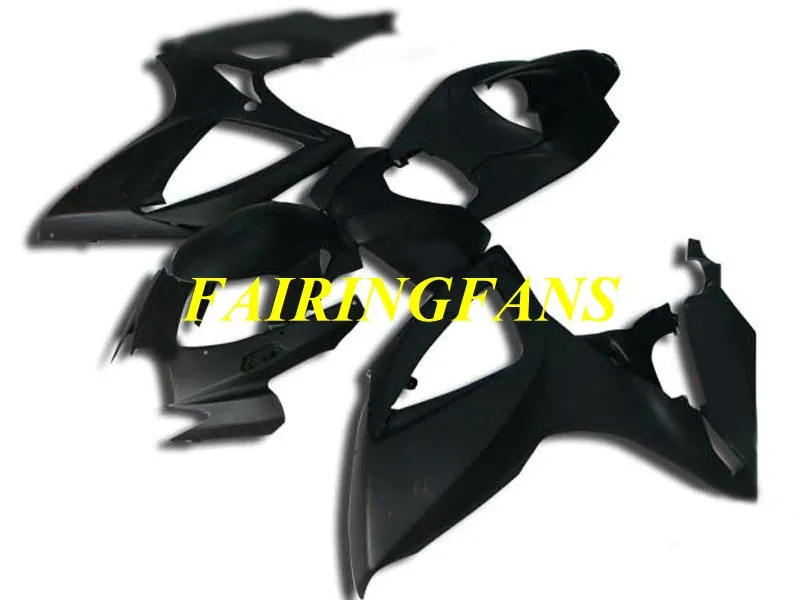Комплект обтекателей для мотоцикла SUZUKI GSXR600 750 K6 06 07 GSXR 600 GSXR750 2006 2007 матовый черный обтекатель кузова+ подарки SC27