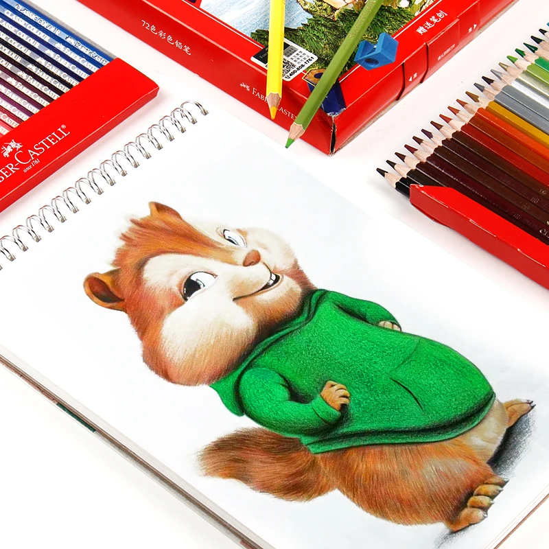 Faber Castell 36/48/72 Набор цветных карандашей профессиональная живопись искусственный