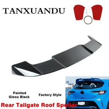 

032610 OE Style Painted Gloss Black Rear Tail Trunk Lip Spoiler Wing Fit For TOYOTA Corolla Hatchback 2019-2021 High Quality