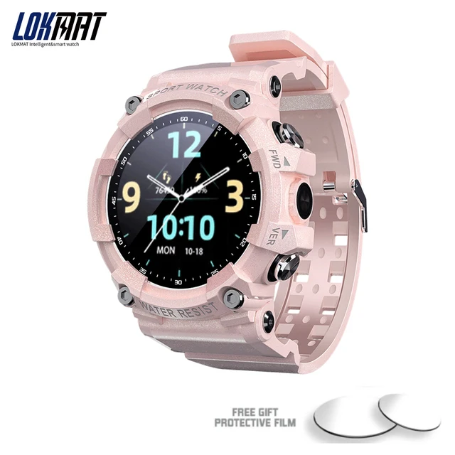 2022 LOKMAT ATTACK 3 Fitness Traker Smart Watch Bluetooth Call Heart Rate Monitoring Smartwatches Women for Android IOS reloj 