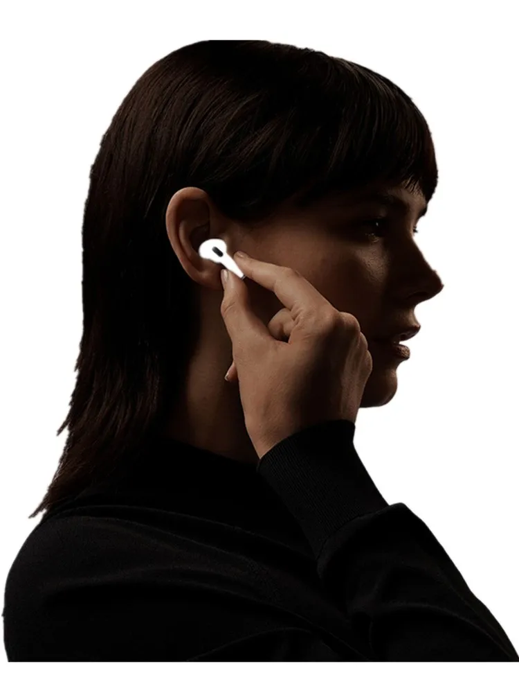 Original Apple Wireless Bluetooth Earphone Airpods Pro Active Noise Cancellation with Charging Case Quick Charging