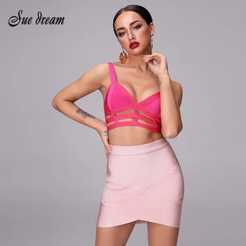 

2020 New Autumn Bag Hip White Yellow Cute Fashion Mini V Bottom Female Bandage Strong Stretch Pencil Sexy Tight Skirt Hot Sale