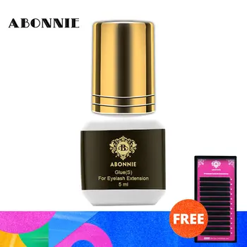 

5ml Individual Eyelash extension glue 0.5-2s Fast Drying Eyelashes Glue Adhesive retention 5-7weeks professional lashes glue