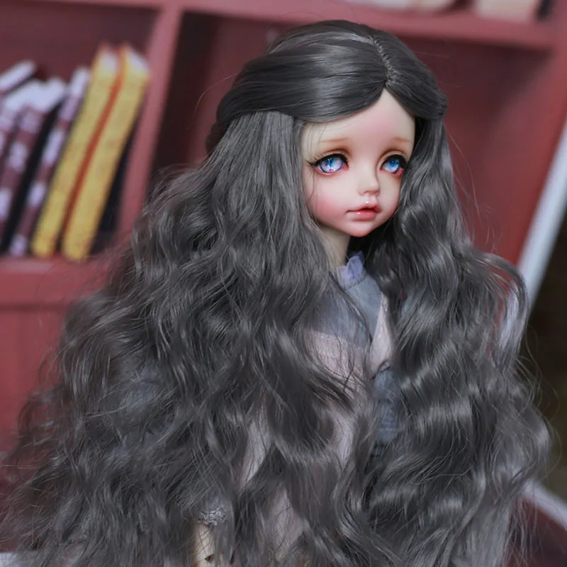 Специальная цена 1/3 Bjd sd парик длинные волнистые волосы высокая температура