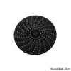 Round-Black-20cm