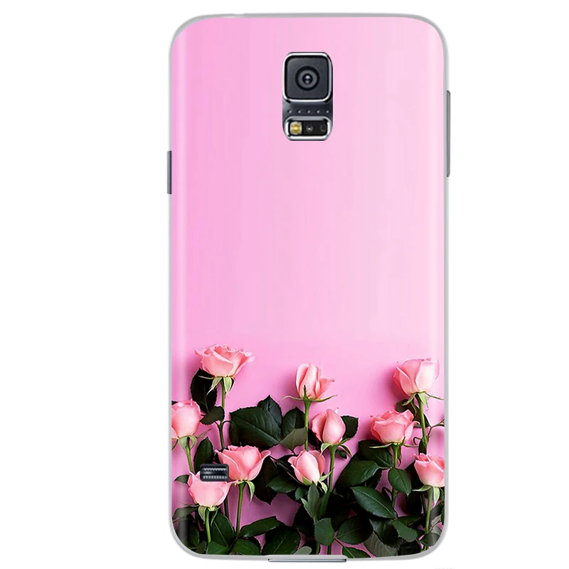 For Samsung Galaxy S5 Case S5 Mini Silicone Soft Tpu Back Case on For Samsung Galaxy S5 S 5 Neo I9600 SM-G900F Phone Shell Coque cell phone pouch with strap