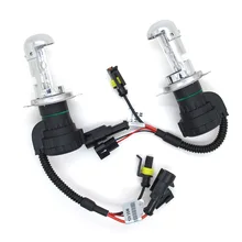 Ampoule au xénon H4 Hi/Lo HID, 35W 55W, 4300K 5000K 6000K 8000K 10000K 12000K 12V, Kit de remplacement de phares au xénon pour voiture 