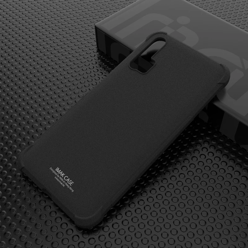 Matte Black Подушка безопасности для huawei Nova 5t Honor 20 Honor 20 Pro 20Pro чехол IMAK мягкие ТПУ Силиконовые чехлы Силиконовая задняя крышка силиконовые полные чехлы - Цвет: Matte Black