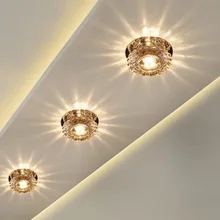 Производители светодиодные лампы кристалл прохода огни вход в коридор прожекторы современный минималистичный креативный гостиной Ceili