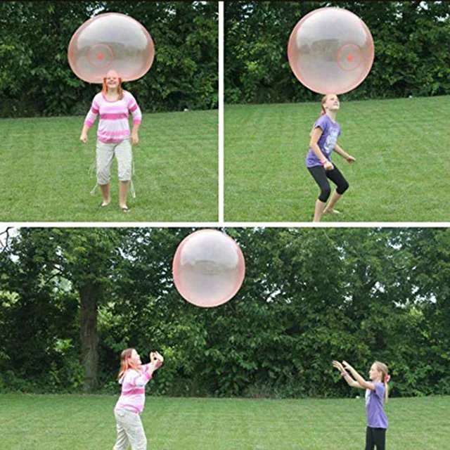 Soft Air Water Filled Bubble Ball Children Outdoor Blow Up Balloon Toy Fun Party Game Summer Gift for Kids Camping Toys for Fun 4