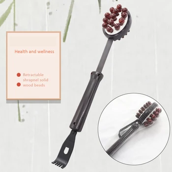 

Body Head Massage Knock Hammer Tools with Stress Release Comb Extendable Back Neck Arm Scratcher Massager Health Care