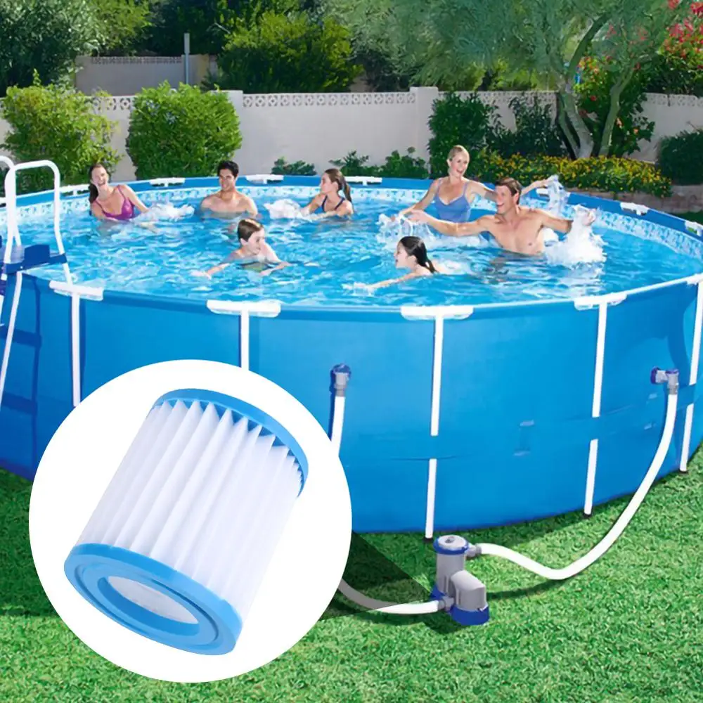 

Reusable Inflatable Swimming Pool Filter 300 Gallon Efficient Filter Circulating Filter Pump Filter Cartridge HS-630 Accessory