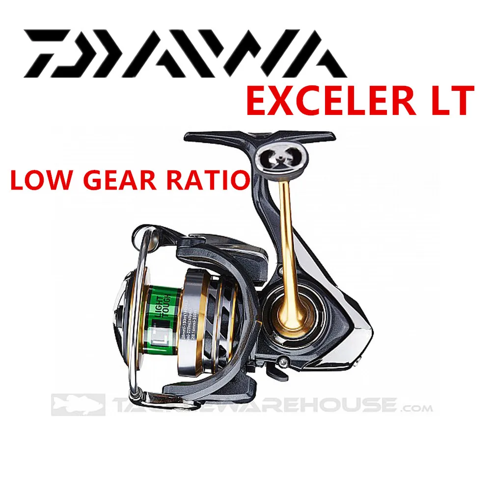 2018 новая Daiwa Exceler LT спиннинговая Рыболовная катушка 1000D 2000D 2500 3000 C 4000D 5000D