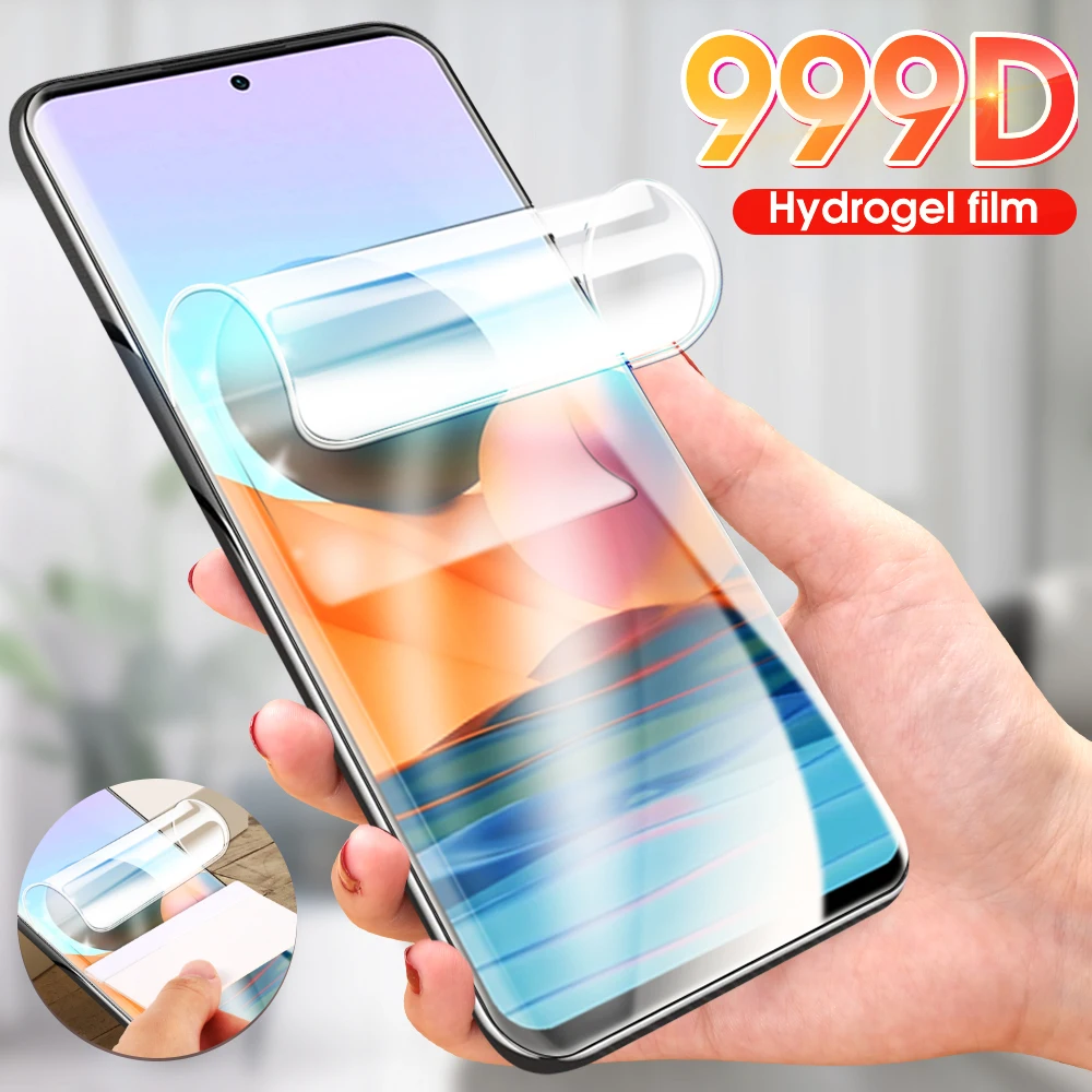 Гидрогелевая пленка для Xiaomi Redmi Note 9 10 11 Pro защитная экрана Mi Ultra 10T 11T Lite Poco X3 Ceular |