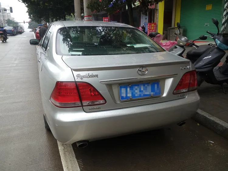 Спойлер для короны 2005 2009 Toyota спойлер из АБС пластика цветной задний крыла