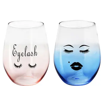 

540ml 4Pcs/Set Creative Coffee Mug Face Pattern Drinking Glasses Tumbler Tea Beer Mug Shot Glasses Cup Drinkware For Friend Gift