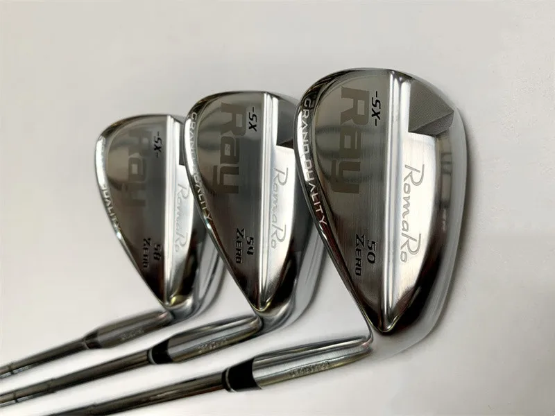 RomaRo Ray SX ZERO клинья серебряные для гольфа клюшки 48/50/52/54/56/58/60 стальной/графитовый