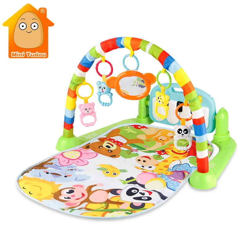Bajo costo Estera de puzles para bebé, educativo, teclado de piano, fitness infantil, regalo LZyJpqB1
