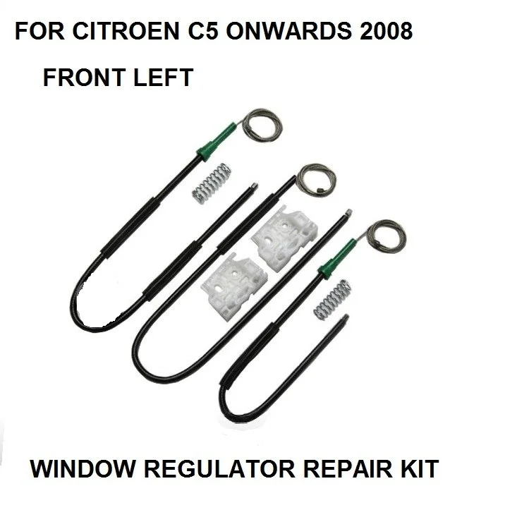 Window Regulator Repair Kit For Citroen C5 Front Left 20082016 Window Lever & Window Winding