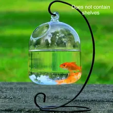 Прозрачные подвесные вазы ручной работы Рыбная чаша рыба воздушные растения Украшение для ваз чаша растения для аквариума стекло