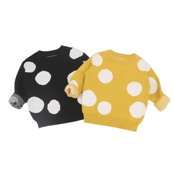 

casual sweater age for 1 - 8 years baby boys girls long sleeve tops 2020 new autumn winter children clothes kids pullover tops