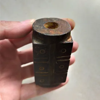 

Hongshan Culture Jade Antique Miscellaneous Collection Iron Stone Meteorite Column Ancient Artifacts
