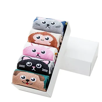 

Toddler Baby Kids Girls Boys Cartoon Animal Five Fingers Sock Hosiery Toe Socks
