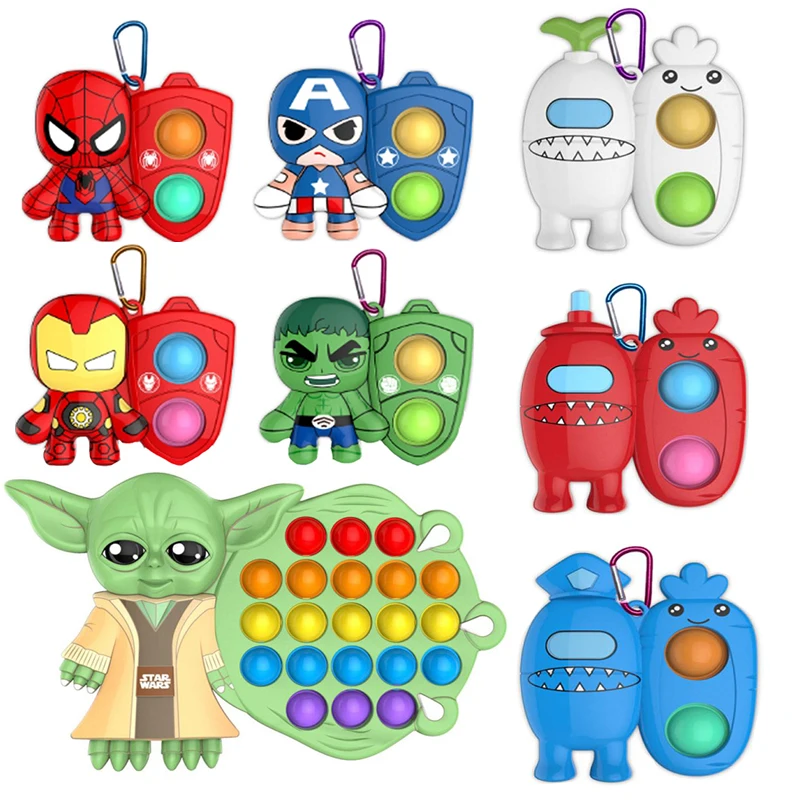 Pop It Star Wars Marvel Fidget Toy 