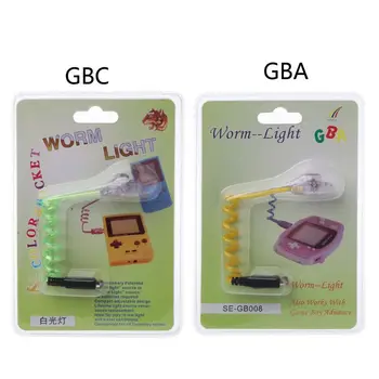 

High Quality New Flexible Worm Light Illumination LED Lamps for Nintendo Gameboy GBA GBC GBP Console