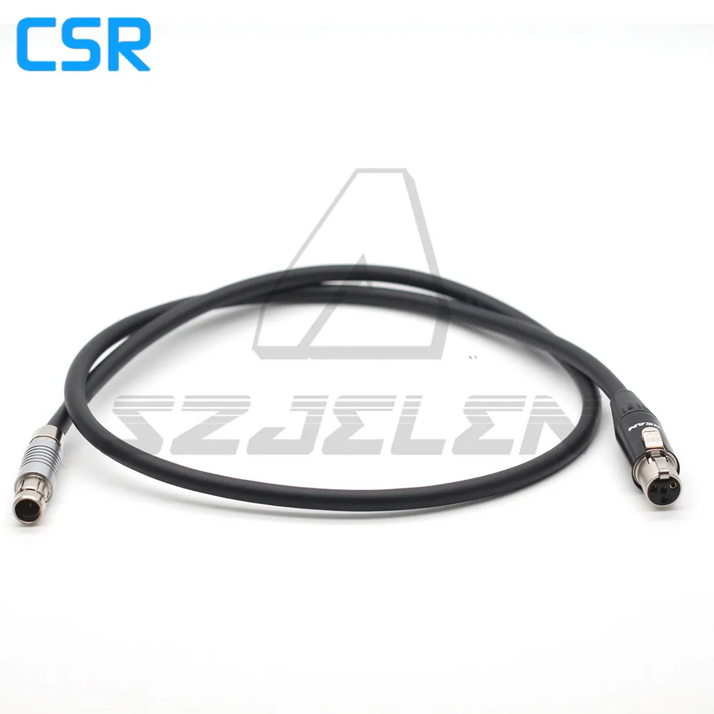ARRI Alexa RS 3pin 12V to mini xlr 4 pin female для Tvlogic 055 056 058 кабель питания для монитора