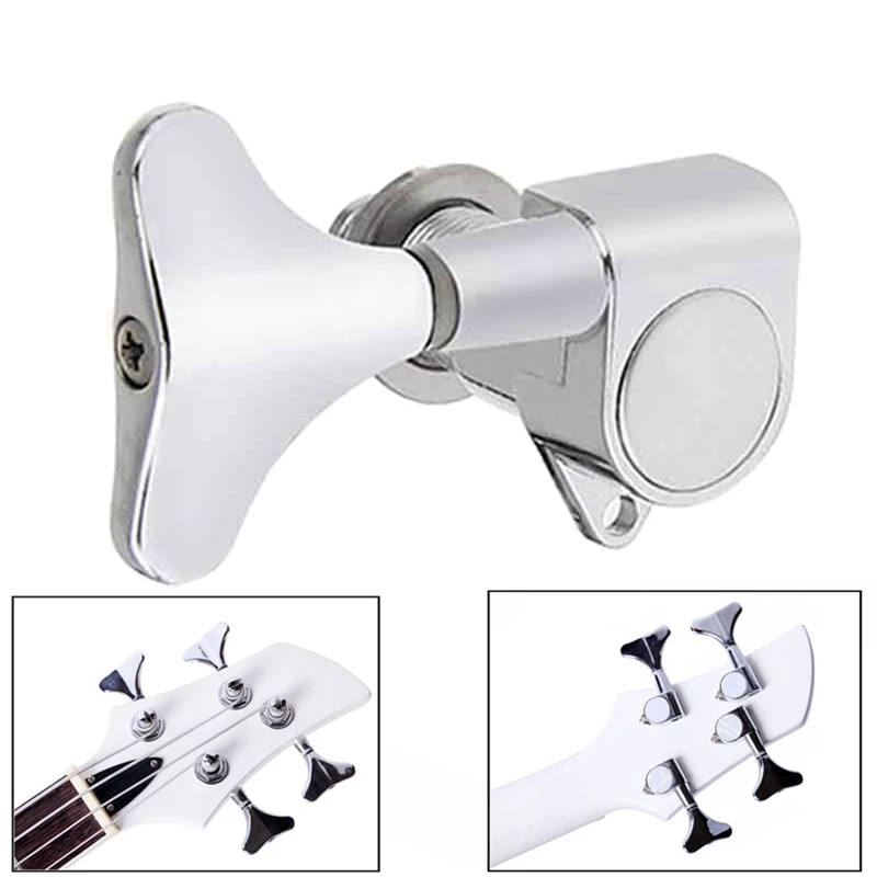 Электрические колышки для настройки бас гитары ключи тюнеры машинные головки 4