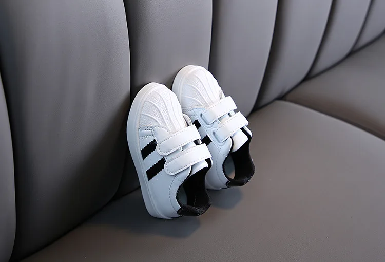 Boys Sneakers For Kids Shoes Baby Casual PU Light Toddler Girls Running Shos Fashion Brand White Sport Children Shoes Breathable