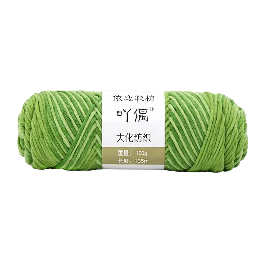 Crochet Yarn 100g Milk Cotton Thread Bar Needlework Hand Diy Scarf Line Warm Household Hilos Para Tejer A Ganchillo Crochet