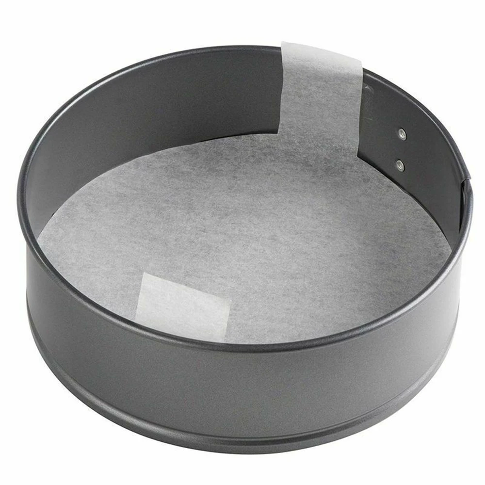 100Pcs/Set Round Parchment Paper Silicone Oil Non Stick Baking Papers