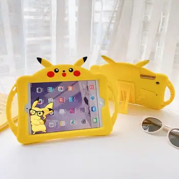 

Case For iPad 7th 10.2 / 9.7 2017 2018 5th 6th Gen Pro 9.7 Cartoon Kids hand-held Cover For iPad Mini 2 3 4 5 Silicon Funda
