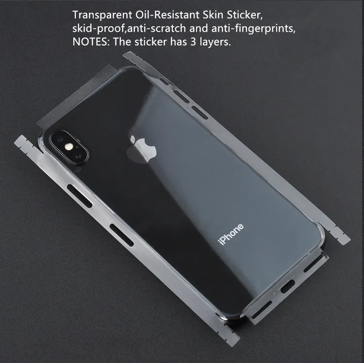 Гидрогели прозрачный маслостойкий стикер для iPhone 11 6 6S 7 8Plus X Xr Xs Max наклейка на заднюю панель декоративная наклейка s протектор