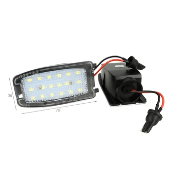 

CARALL LE0809 toiletry Kit Led lights under rearview mirror Rang Rover Sport Volvo S60 V70 XC70 Land Rover LR2 LR3 LR4