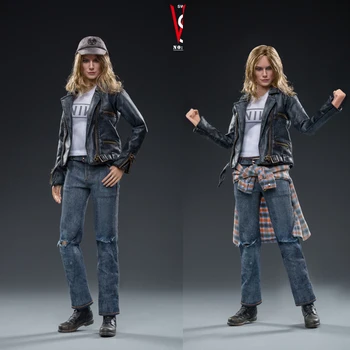 

WTOYS NO: FS028 1/6 Female Soldier Doll Surprise Woman Plainclothes Version 12-inch Movable Female Doll Collection Ornament Gift