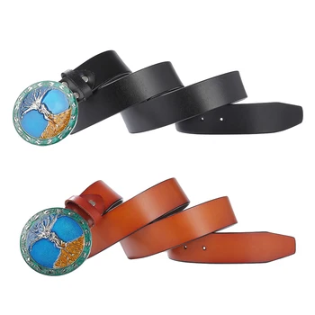 

Antique Engraved Tree of Life Belt Western Cowboys Style