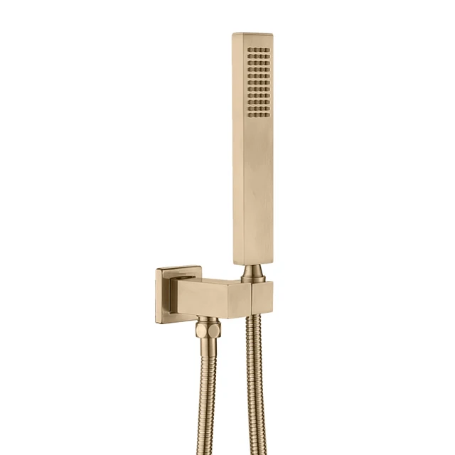 Square Brushed Gold