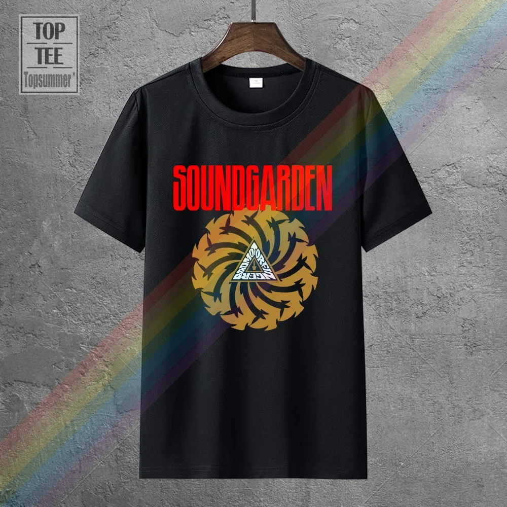 Футболка Soundgarden Badmotorfinger➒ Готическая футболка с готическим рисунком новая