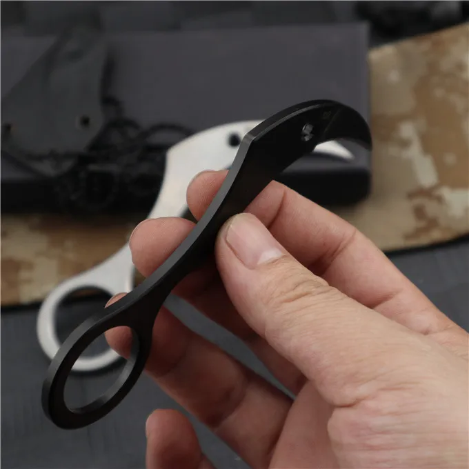Новейший нож Karambit, тактический коготь, нож для шеи, походный Походный нож для самообороны, походный охотничий нож, инструменты для выживания, K оболочка
