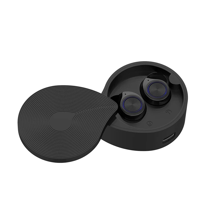 Bluetooth наушники TW70 TWS настоящие беспроводные наушники bluetooth 5,0 красочные Макарон наушники идеальный звук стерео наушники-вкладыши мини голова - Цвет: black