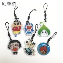 1 шт. 125 кГц em4305 перезапись брелок Брелок Rfid карта брелок управление доступом с мультипликационным рисунком водонепроницаемый Токен метка