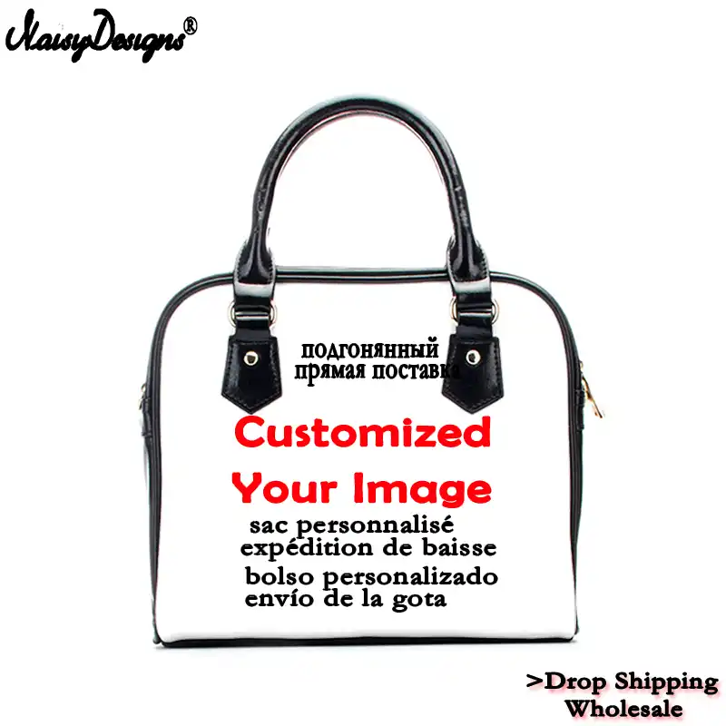 3d Free Custom Logo Pattern Luxury Handbags Women Bags Designer