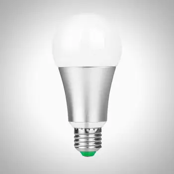

10W RGB W E27 LED Bulb Aluminum 120 Colors Remote Control Function AC 85-265V