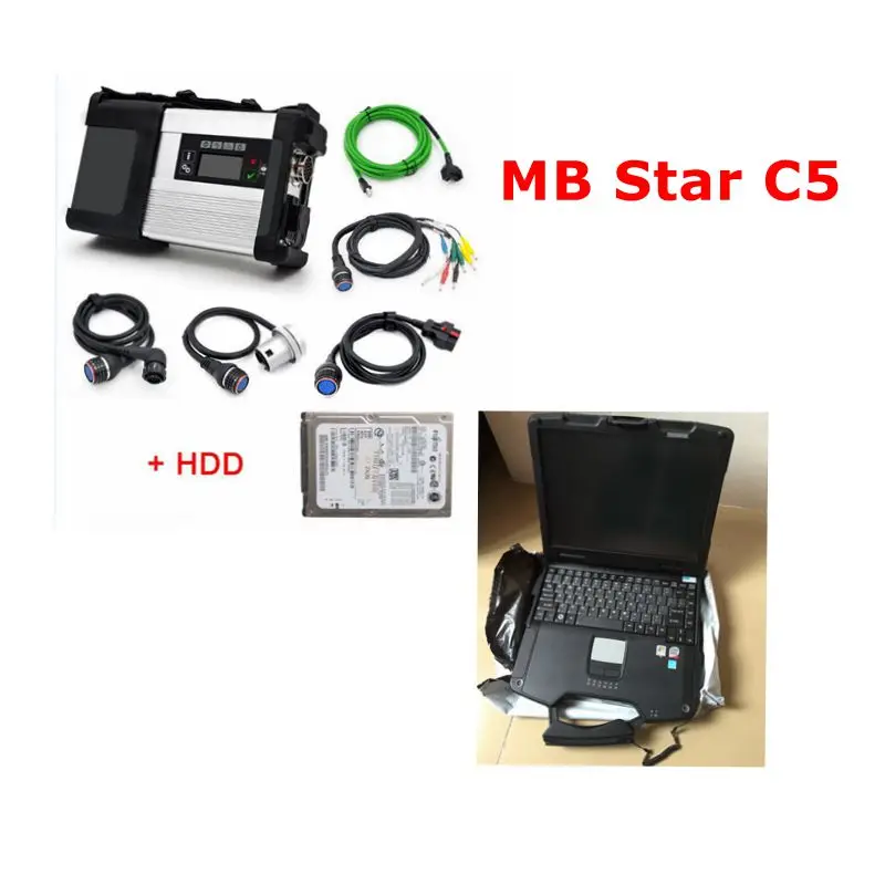 Автоматический диагностический инструмент MB Star C5 SD Connect + v2021.06 программное
